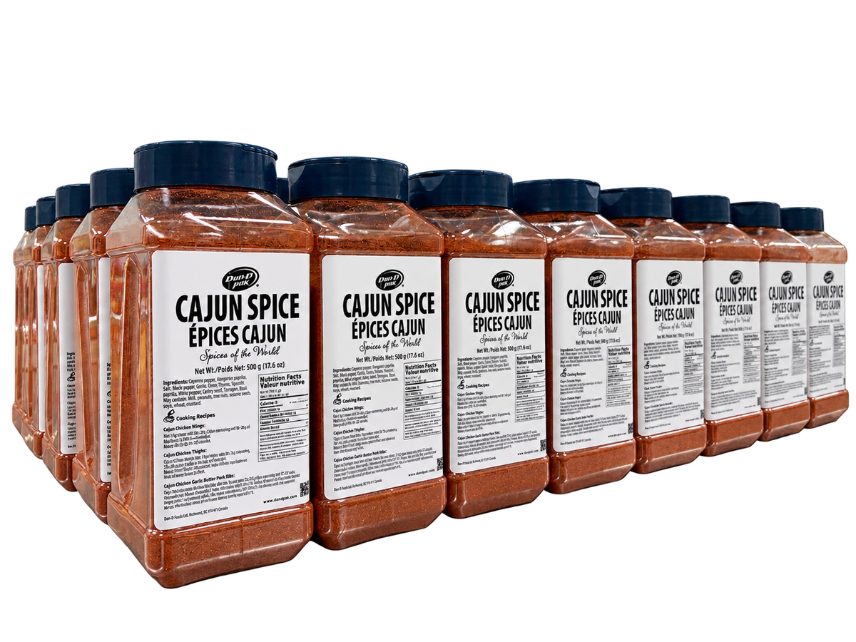 Cajun Supreme Spice Mix — Elevated Flavour & Heat, 500 g
